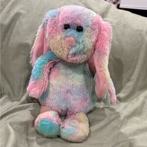 Colorful Plush Bunny Toy